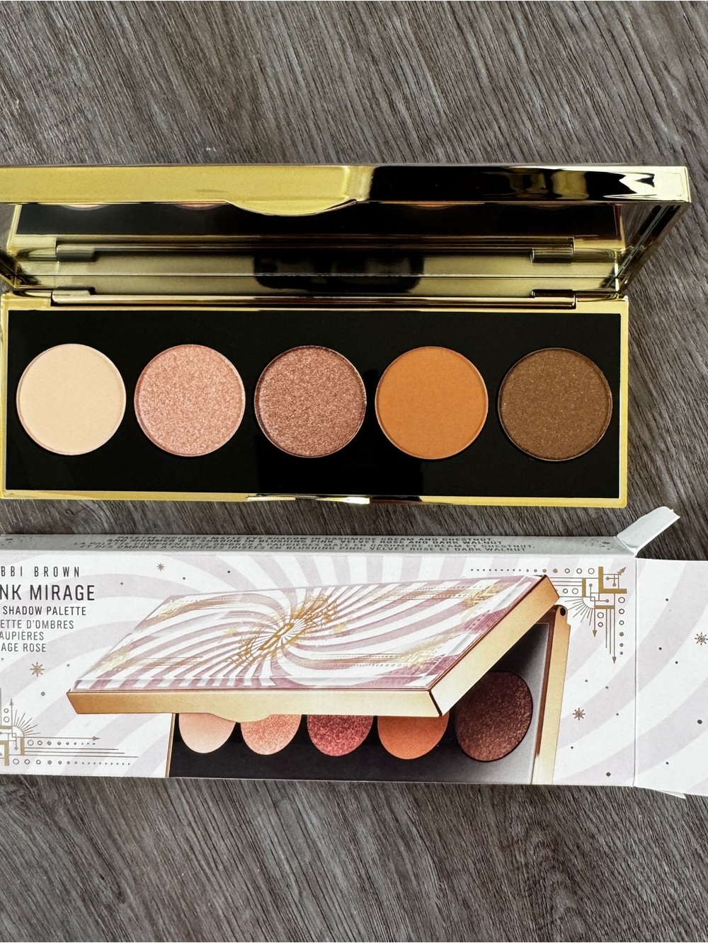 Bobbi Brown Pink Mirage Eye Shadow Palette Limited Holiday Edition Matte Shimmer
